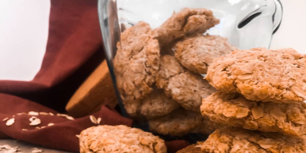 Biscotti di avena e cocco