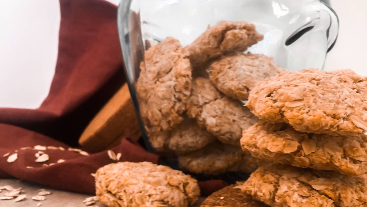 Biscotti di avena e cocco