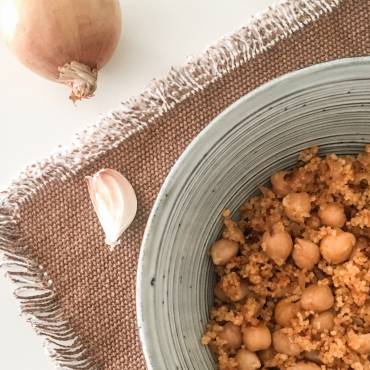 Cous cous con ceci e verdure